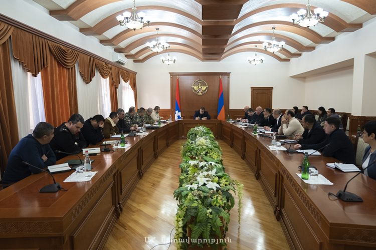 Ռուբեն Վարդանյանի ղեկավարությամբ Արցախում նիստ է անցկացվել