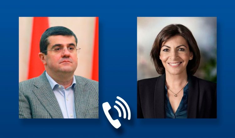 Արայիկ Հարությունյանը Փարիզի քաղաքապետի հետ քննարկել է շրջափակման պայմաններում Արցախում ստեղծված իրավիճակը