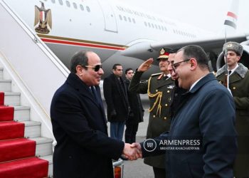 Եգիպտոսի նախագահը ժամանեց Երևան