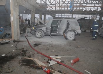 Գազաբալոնի տեղադրման կետում տեղի ունեցած պայթյունից փլուզում է եղել. ՆԳՆ ՓԾ