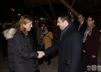 Հայաստան է ժամանել Ֆրանսիայի ԱԺ նախագահը, հայտնի է այցի օրակարգը