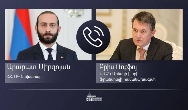 Միրզոյանը ԵԱՀԿ ՄԽ ֆրանսիացի համանախագահի հետ տարածաշրջանային հարցերն է քննարկել