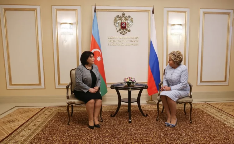 Մատվիենկոն հայտարարեց Ռուսաստանի և Ադրբեջանի միջև գործընկերության «աննախադեպ բարձր» մակարդակի մասին