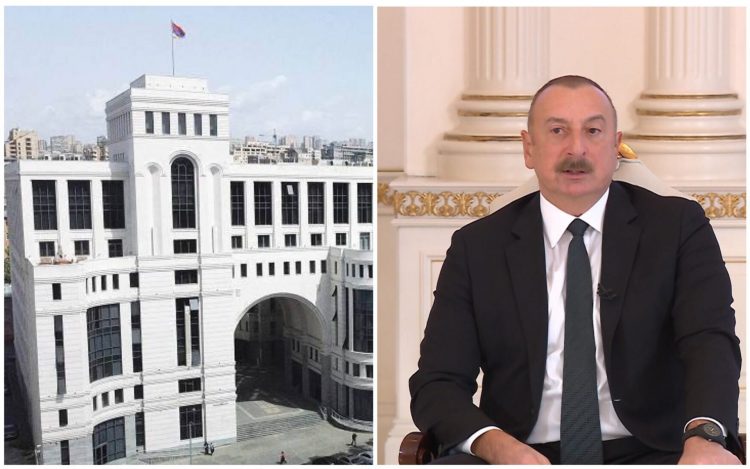 «Подготовка очередной агрессии»: МИД Армении отреагировал на заявления Алиева в Анкаре