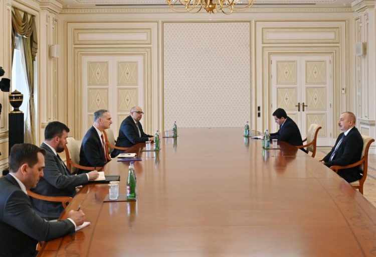 Պետքարտուղարության ներկայացուցիչը Հայաստան ժամանելուց առաջ հանդիպել է Իլհամ Ալիևին