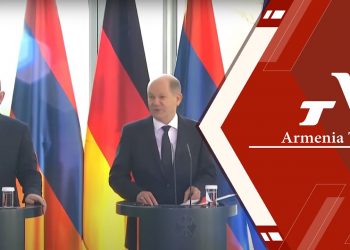 Проходит пресс-конференция премьера Армении Никола Пашиняна и канцлера Германии Олафа Шольца (прямое включение)
