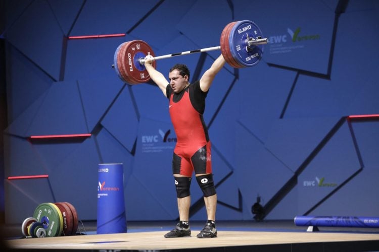 Давид Ованнисян стал двукратным чемпионом Европы по тяжелой атлетике