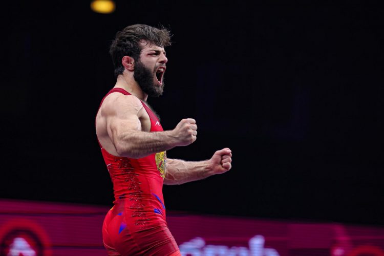 Вазген Теванян завоевал золотую медаль на чемпионате Европы по вольной борьбе в Хорватии