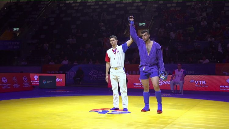 Армянский самбист взял золото Чемпионата Европы в Хайфе