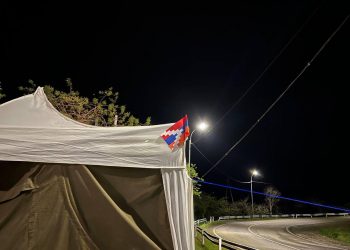 Խաղաղ ակցիա  Շուշի տանող ճանապարհին․ վրաններ են տեղադրվել