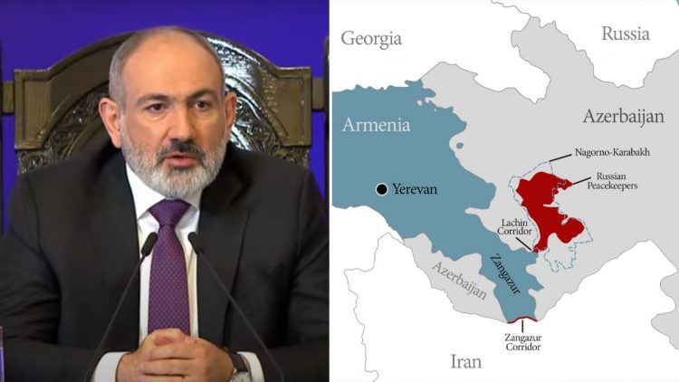 Пашинян: Признанная Арменией территория Азербайджана включает Нагорный Карабах