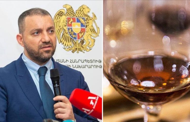Керобян сообщил о прекращении Ереванским коньячным заводом экспорта в Россию