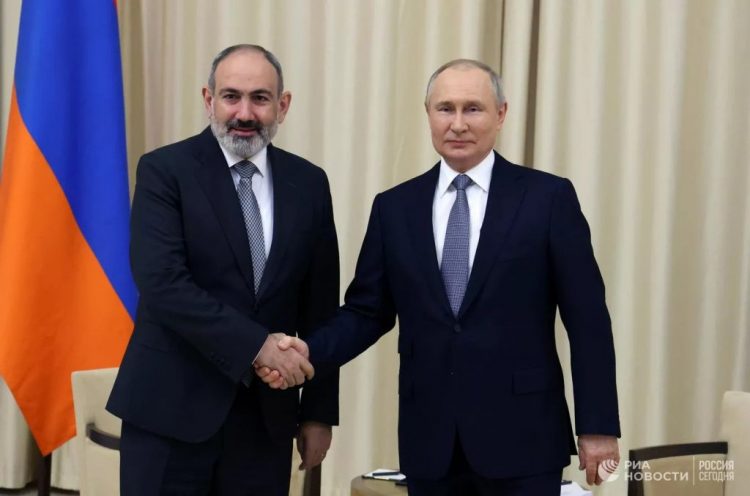 Пашинян и Путин проведут сегодня встречу в Сочи
