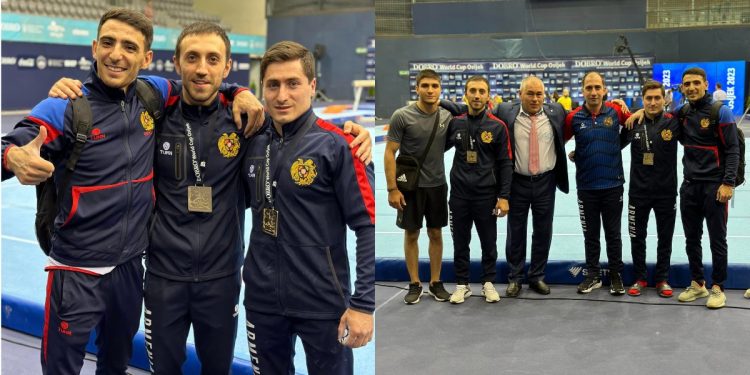 Հայ մարզիկները 3 ոսկե մեդալ են նվաճել «World Challenge Cup» մրցաշարում