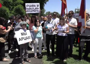 Թույլ մի՛ տվեք նոր ցեղասպանություն՝ 21-րդ դարում․ Թովմասյանը՝ ԱՄՆ դեսպանատանը