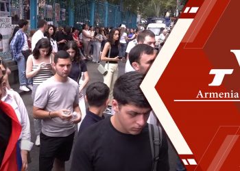Բողոքի ակցիա ՄԱԿ երևանյան գրասենյակի մոտ ի պաշտպանություն Արցախի (ուղիղ)