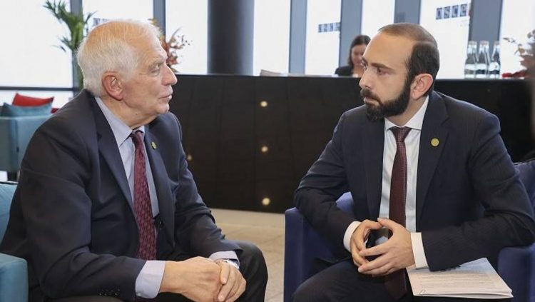 Արարատ Միրզոյանը հանդիպել է Ժոզեպ Բորելի հետ
