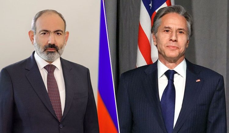 Նիկոլ Փաշինյանն Էնթոնի Բլինքենի հետ քննարկել է Բաքու-Ստեփանակերտ երկխոսության անհրաժեշտությունը