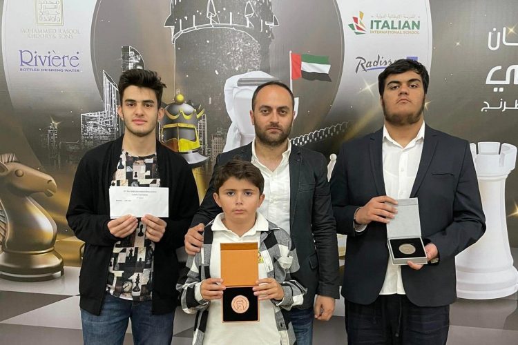 Հայ պատանիները «29th Abu Dhabi International Chess Festival»-ում մրցանակային տեղեր են զբաղեցրել