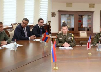 Պապիկյանն ամերիկացի գործընկերների հետ քննարկել է տարածաշրջանային անվտանգության հարցեր