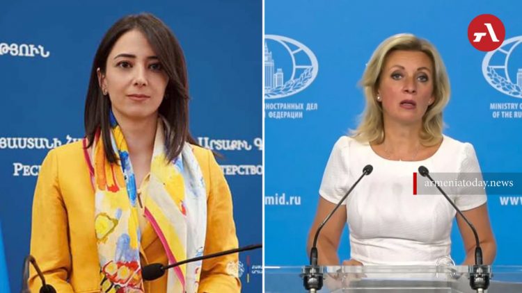 МИД Армении обвинил представителя МИД России Марию Захарову в «подтасовке фактов»
