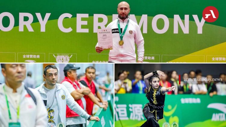 Армянские спортсмены завоевали пять медалей на чемпионате мира по ушу-кунгфу