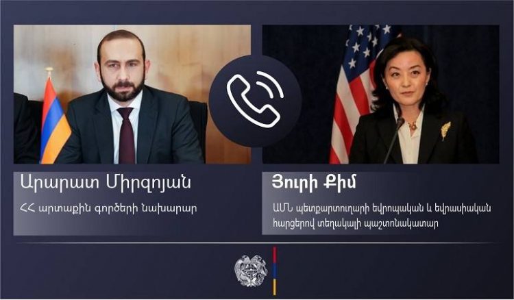 Արարատ Միրզոյանը Յուրի Քիմին է ներկայացրել ԼՂ իրավիճակը, որը կարող է վերածվել հումանիտար աղետի․ ՀՀ ԱԳՆ