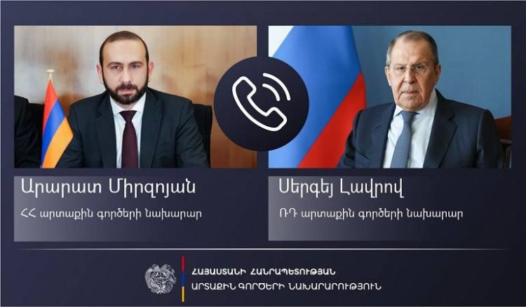 Միրզոյան-Լավրով զրույցում շեշտվել է Լաչինի բացման ուղղությամբ հստակ քայլերի անհրաժեշտությունը․ ՀՀ ԱԳՆ
