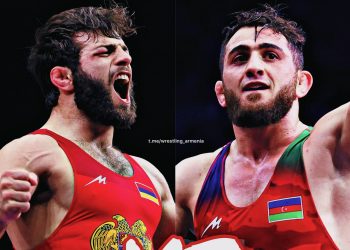 Ըմբշամարտի ԱԱ․ Վազգեն Թևանյանը ջախջախիչ հաղթանակ է տարել ադրբեջանցու նկատմամբ