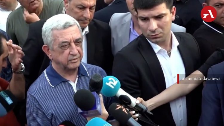 Серж Саргсян заявил о возможности проведения оппозицией круглосуточных акций протеста