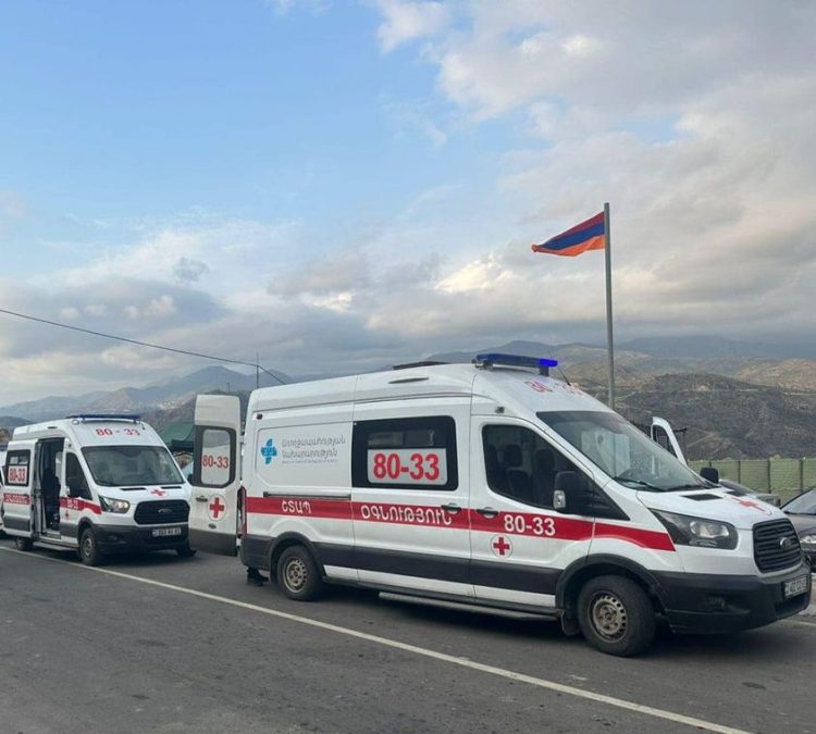 В Армению из Арцаха перевезли около 20 пациентов с ограниченными возможностями