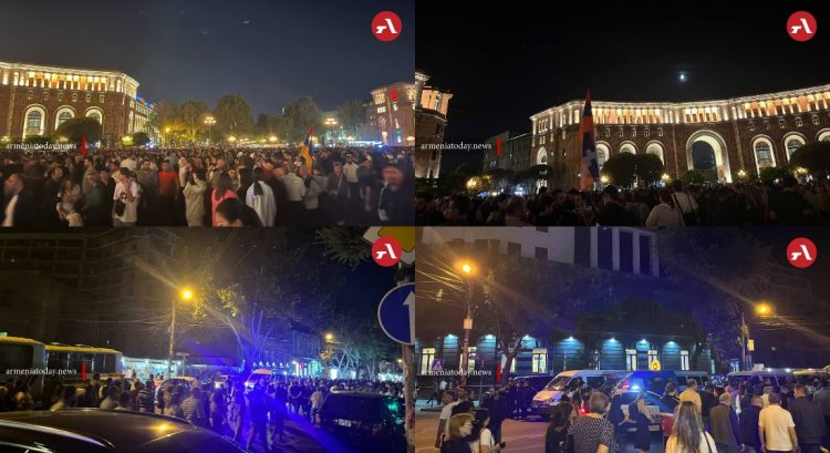 Ընդդիմությունն ի աջակցություն Արցախի՝ բողոքի ակցիաներ և երթ է իրականացրել