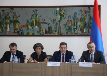 Արմեն Գրիգորյանը դեսպաններին է ներկայացրել ադրբեջանական ԶՈւ-ի կուտակումները, ԼՂ իրավիճակը
