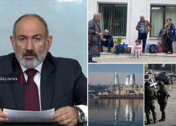 ԼՂ-ում էթնիկ զտումների դեպքում պատասխանատվությունը կընկնի Ադրբեջանի և խաղաղապահ զորախմբի վրա․ Փաշինյան