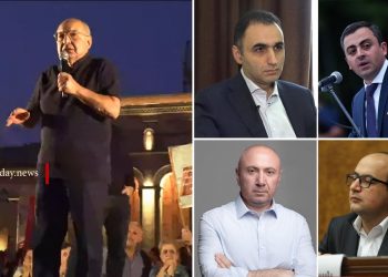 Վազգեն Մանուկյանը ներկայացրել է Ազգային կոմիտեի կազմը և հայտարարել շուրջօրյա բողոքի ակցիաներ