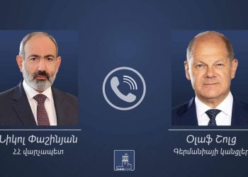 ՀՀ վարչապետը Գերմանիայի կանցլերի հետ քննարկել է ԼՂ իրավիճակը