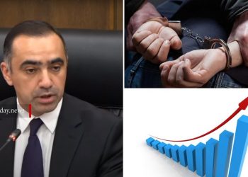 Հայաստանում 2023-ի 9 ամիսներին հանցագործությունները 12,1%-ով աճել են․ Արա Ֆիդանյան