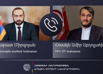 Հայաստանի և Իրանի ԱԳ նախարարները քննարկել են իրավիճակը Հարավային Կովկասում