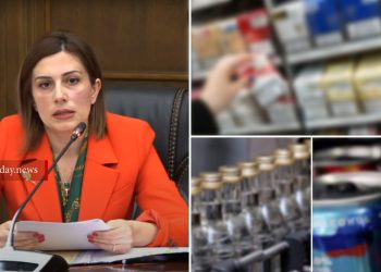 Ավանեսյանը՝ անչափահասներին էներգետիկ ըմպելիքներ, ծխախոտ ու ալկոհոլ վաճառելու խնդրի մասին