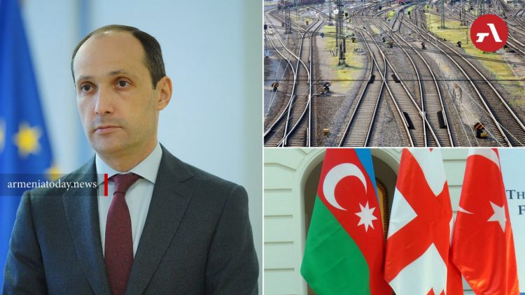 Վրաստանի էկոնոմիկայի նախարարը հայտարարել է 2024թ. Բաքու-Թբիլիսի-Կարս երկաթգծի շահագործման մեկնարկի մասին