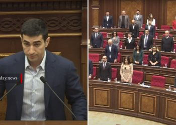 ՀՀ երկրորդ նախագահի որդին՝ Լևոն Քոչարյանը, երդվել է Հայաստանի խորհրդարանում