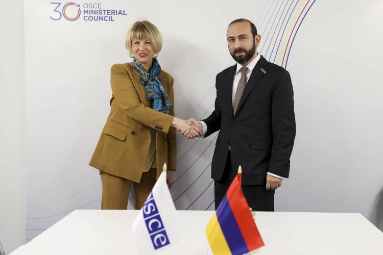 ՀՀ ԱԳ նախարարն ու ԵԱՀԿ Գլխավոր քարտուղարը քննարկել են Հայաստան-Ադրբեջան հարաբերությունները