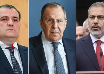 Ռուսաստանի, Թուրքիայի և Ադրբեջանի ԱԳ նախարարները քննարկել են տարածաշրջանային իրավիճակը