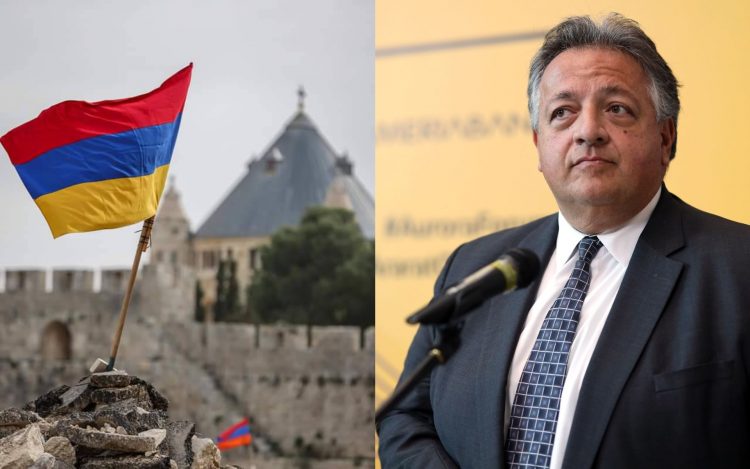 Нубар Афеян призвал власти Израиля защитить армян Иерусалима от нападений