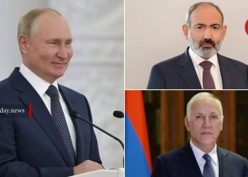 Կառուցողական համագործակցությունը բխում է ՌԴ և ՀՀ շահերից․ Պուտինը շնորհավորել է Փաշինյանին և Խաչատուրյանին
