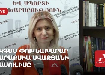 ԿԳՄՍ փոխնախարար Արաքսիա Սվաջյանի ասուլիսը (ուղիղ)