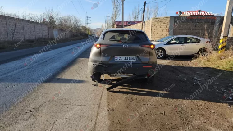 Ավտովթարի հետևանքով մայրն ու անչափահաս երեխաները տեղափոխվել են հիվանդանոց