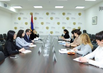 Արդարադատության նախարարը ԵԽ գործընկերների հետ քննարկել է տեղահանված անձանց իրավունքների ամրապնդմանը վերաբերող հարցեր