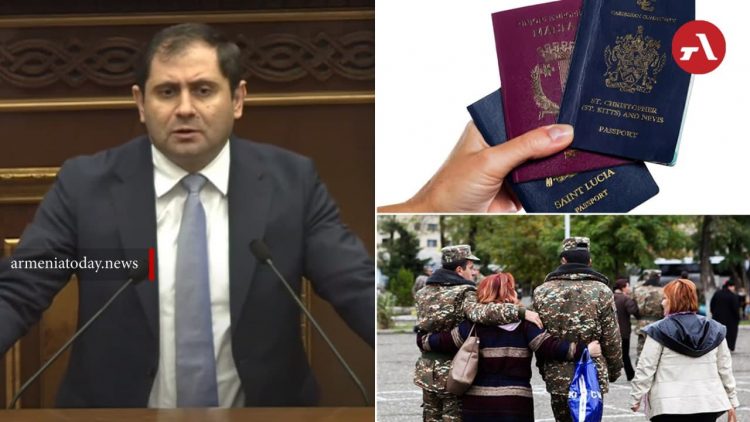 Այսօր բազմաթիվ քաղաքացիներ իրենց զավակներին X տարիքում այլ երկրի քաղաքացի են դարձնում․ Պապիկյան