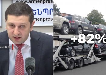 Նախորդ տարի 2022-ի համեմատ տրանսպորտային միջոցների ներմուծումը շուրջ 82%-ով աճել է․ ՊԵԿ փոխնախագահ